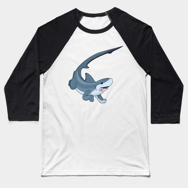 Thresher Sharkpup! Baseball T-Shirt by nekoama